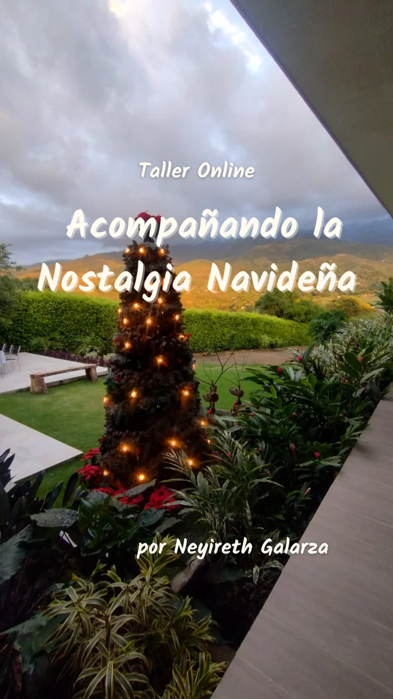 Portada Taller Online Acompañando la nostalgia navideña
